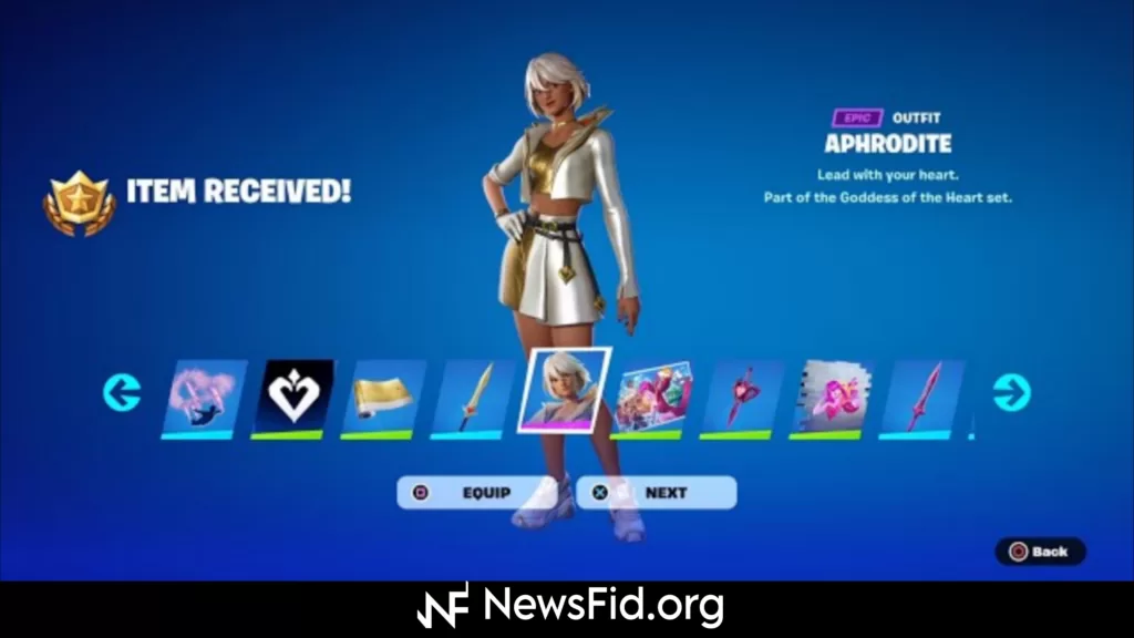 How to Get Aphrodite Skin in Fortnite