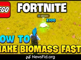 How to Make and Get Biomass in Fortnite